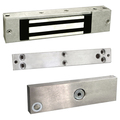 Dortronics Mag Lock, Fire Rated, Single Door, US28, DPS, 12/24 VDC, 600lb 1107xD